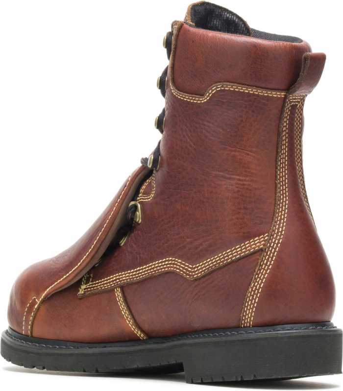 alternate view #3 of: HYTEST 04065 Brown Electrical Hazard, Composite Toe, External Met-Guard Men's 10 Inch Boot