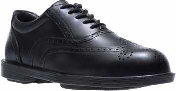 Hush Puppies 05040 Professionals, Men's, Black, Steel Toe, EH, Wing Tip Oxford