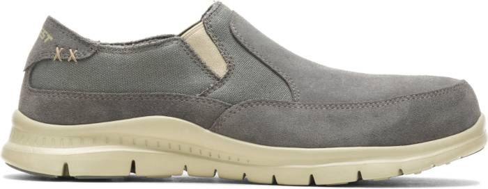 alternate view #2 of: HYTEST 10043 Blake, Men's, Grey, Steel Toe, EH, Slip Resistant, Casual Work Shoe