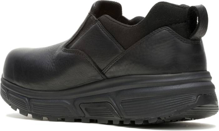 alternate view #3 of: HYTEST FootRests 10100 EB, Men's, Black, Comp Toe, EH, Slip Resistant, Slip On, Oxford, Work Shoe