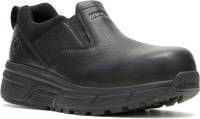 HYTEST FootRests 10100 EB, Men's, Black, Comp Toe, EH, Slip Resistant, Slip On, Oxford, Work Shoe