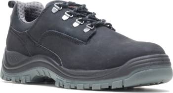 HYTEST 10750 Knox, Men's, Black, Steel Toe, EH, Slip Resistant, Oxford, Work Shoe