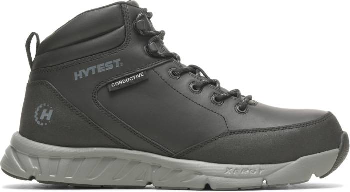 alternate view #2 of: HYTEST 12011 Brace, Men's, Black, Nano Toe, Cd, Slip Resistant, Mid High Athletic, Work Shoe