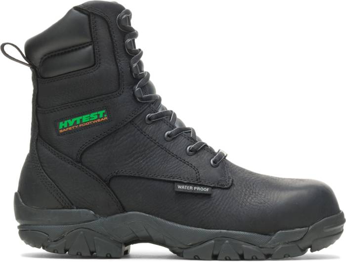 alternate view #2 of: HyTest 14200 Apex 2 Pike, Men's, Black, Nano Toe, EH, PR, WP, 8 Inch Work Boot