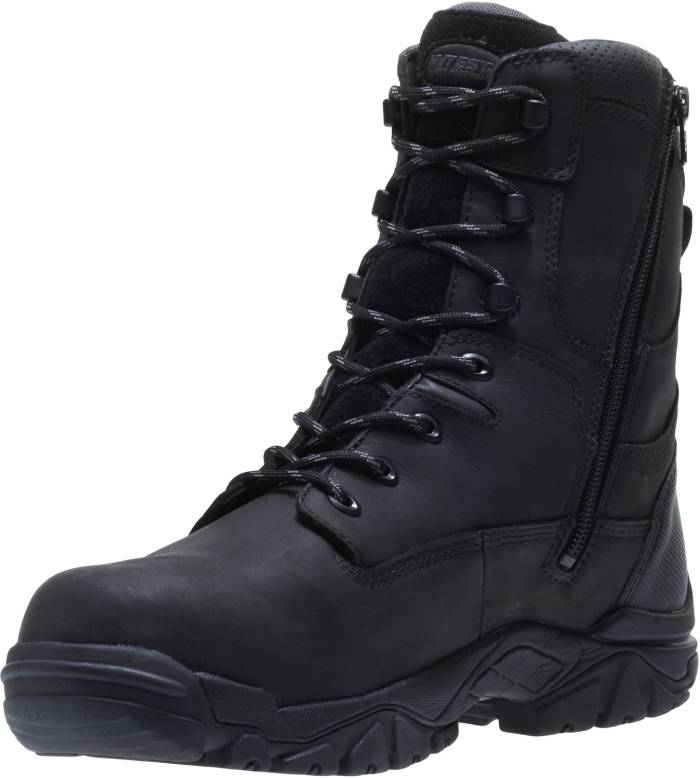 alternate view #3 of: HYTEST 14430 Apex, Men's, Black, Comp Toe, EH, Mt, Slip Resistant, Side Zip, 8 Inch, Work Boot