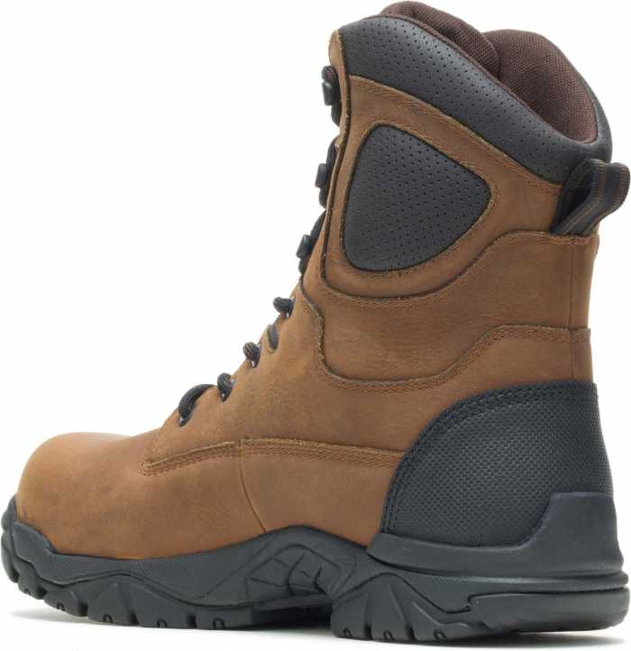 alternate view #3 of: HYTEST 14481 Brown Electrical Hazard, Composite Toe, Waterproof, Insulated, Puncture Resistant Unisex 8 Inch Stealth Boot