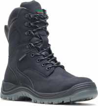 HYTEST 14780 Knox, Unisex, Black, Steel Toe, EH, Waterproof, 8 Inch Boot