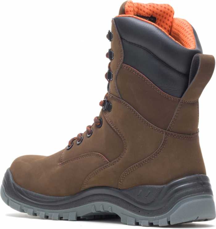 alternate view #3 of: HYTEST 14781 Unisex, Brown, Steel Toe, EH, Waterproof, 8 Inch Boot