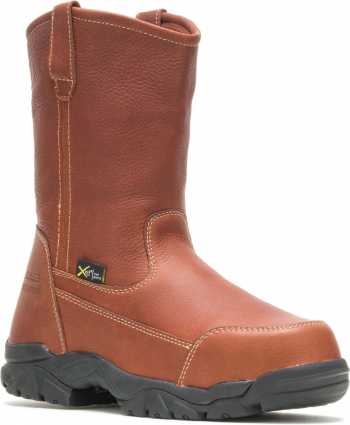 HYTEST 15261 Unisex Brown XRD Internal Metatarsal Guard, Composite Toe, Electrical Hazard Wellington