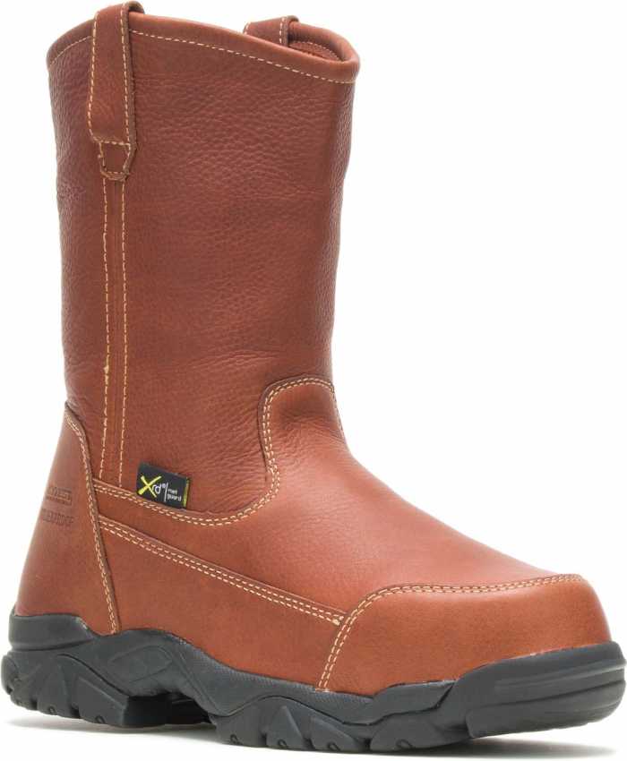 view #1 of: HYTEST 15261 Unisex Brown XRD Internal Metatarsal Guard, Composite Toe, Electrical Hazard Wellington