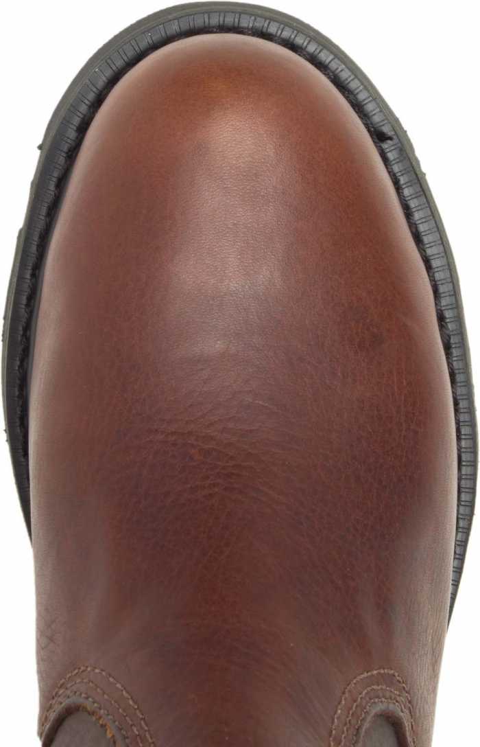 alternate view #4 of: HYTEST 15271 Men's, Brown, Steel Toe, EH, Internal Met Guard, Pull On Boot