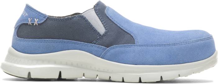 alternate view #2 of: HYTEST 17034 Blake, Women's, Colony Blue, Steel Toe, EH, Slip Resistant, Casual Work Shoe