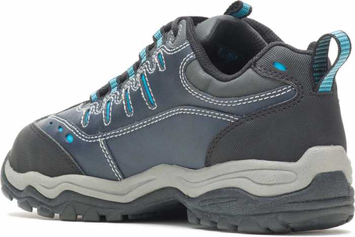 alternate view #3 of: HYTEST 17202 Navy Electrical Hazard, Steel Toe, Poron XRD Internal Met Guard, Women's Athletic