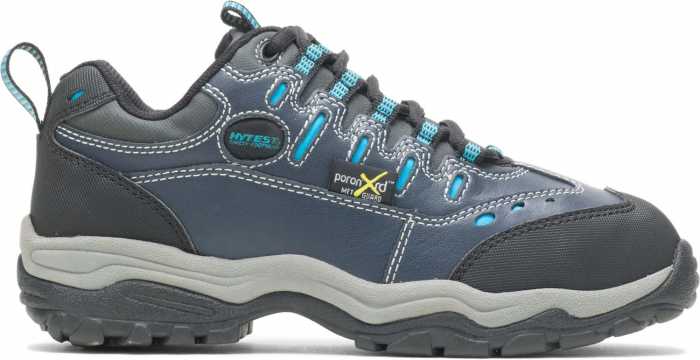 alternate view #2 of: HYTEST 17202 Navy Electrical Hazard, Steel Toe, Poron XRD Internal Met Guard, Women's Athletic