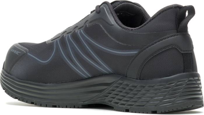 alternate view #3 of: Hytest 17430 Dash, Women's, Black, Comp Toe, EH, Slip Resistant, Low Athletic, Work Shoe