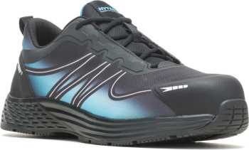 HYTEST 17433 Dash, Women's, Teal/Black, Comp Toe, EH, Low Athletic