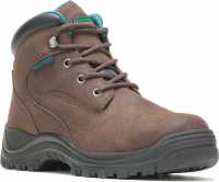 HYTEST 17751 Amber, Women's, Brown, Steel Toe, EH, WP, 6 Inch Boot