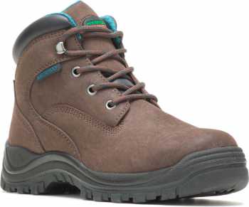 HYTEST 17751 Amber, Women's, Brown, Steel Toe, EH, WP, 6 Inch Boot