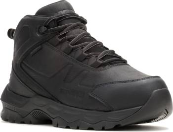 HYTEST 22372 Powerhaul LX, Men's, Black, Comp Toe, EH, Mt, Slip Resistant, Hiker, Work Boot