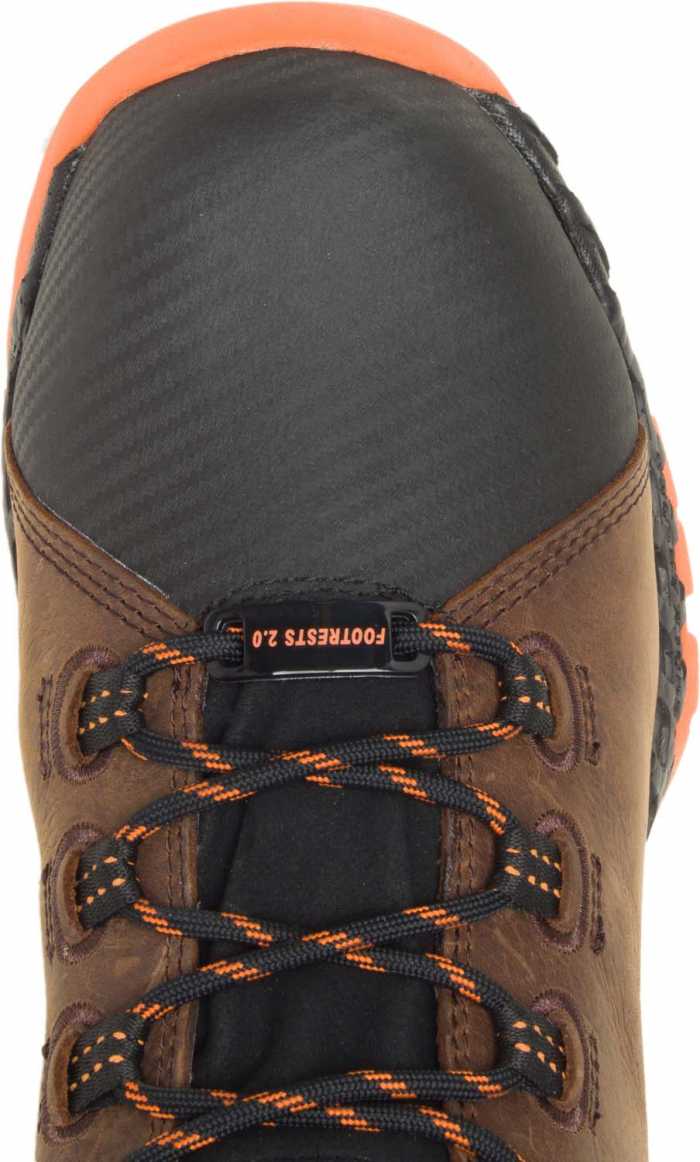 alternate view #4 of: HYTEST FootRests 2.0 23131 XERGY, Men's, Brown/Orange Nano Toe, EH, Mt, WP Hiker