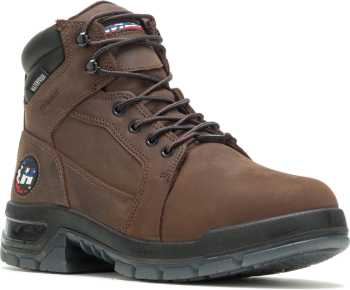 HyTest 43511 Admiral, Men's, Brown, Steel Toe, EH, Mt, WP, 6 Inch Boot