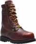 view #1 of: HYTEST 44011 Brown USA Made, Electrical Hazard, Steel Toe, Poron XRD Internal Met-Guard Men's 8 Inch Boot