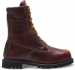 alternate view #2 of: HYTEST 44011 Brown USA Made, Electrical Hazard, Steel Toe, Poron XRD Internal Met-Guard Men's 8 Inch Boot
