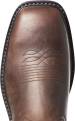 alternate view #3 of: Ariat AR10034718 Groundwork, Men's, Brown, Soft Toe, EH, Slip Resistant, Pull On, Wellington, Work Boot