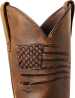 alternate view #3 of: Ariat AR10036002 WorkHog XT Patriot, Men's, Distressed Brown, Carbon Toe, EH, WP, Work Boot