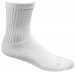 view #1 of: HYTEST AS175WHT-6PK Women's, White, Solid Crew Sock