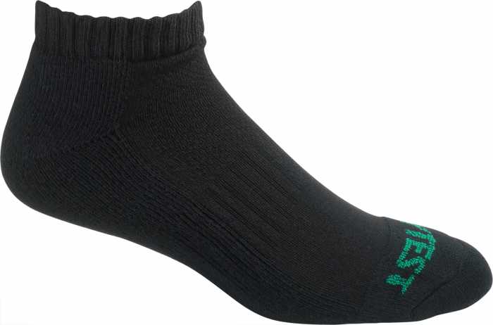 view #1 of: HyTest AS797BLK-12PK Men's, Black, Cotton, Low Cut Sock