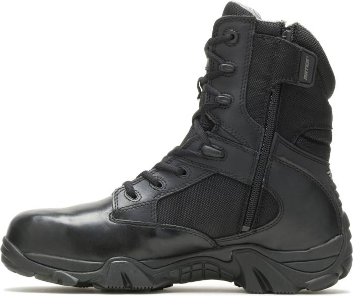 alternate view #3 of: Bates BA2272 Black Composite Toe, Electrical Hazard, Side Zip, Waterproof, Men's Gore-Tex, 8  Inch Boot