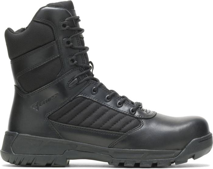 alternate view #2 of: Bates BA3184 Men's, Black, Comp Toe, EH, Side Zip, 8 Inch Boot