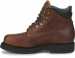 alternate view #3 of: Carolina CA1309 Sarge Lo, Men's, Brown, Steel Toe, EH, 6 Inch Boot, Made In USA