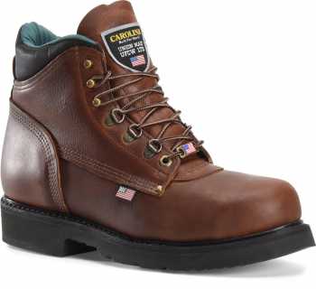 Carolina CA1309 Sarge Lo, Men's, Brown, Steel Toe, EH, 6 Inch Boot, Made In USA