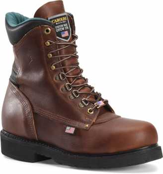 Carolina CA1809 Men's Brown, Steel Toe, EH, 8 Inch Boot, Made In USA