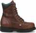 alternate view #2 of: Carolina CA1809 Men's Brown, Steel Toe, EH, 8 Inch Boot, Made In USA