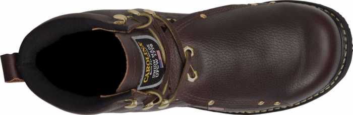 alternate view #4 of: Carolina CA508USA Briar Pitstop, USA Made, Steel Toe, Electrical Hazard, Met Guard Unisex 6 Inch Boot