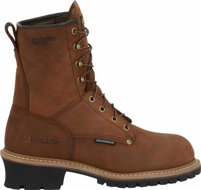 alternate view #2 of: Carolina CA5821 Elm, Men's, Copper, Steel Toe. EH. WP/Insulated, Logger