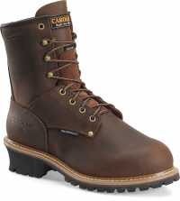 Carolina CA7821 ELM, Men's, Brown, Steel Toe, EH, Mt, WP/Insulated Logger