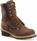 view #1 of: Carolina CA9821 Elm, Men's, Brown, Steel Toe, EH, WP, 8 Inch Logger