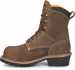 alternate view #3 of: Carolina CA9852 Poplar, Men's, Brown, Comp Toe, EH, WP, 8 Inch Boot