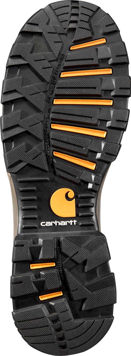 alternate view #4 of: Carhartt CME8355 Ground Force, Men's, Brown, Comp Toe, EH, WP, 8 Inch Boot