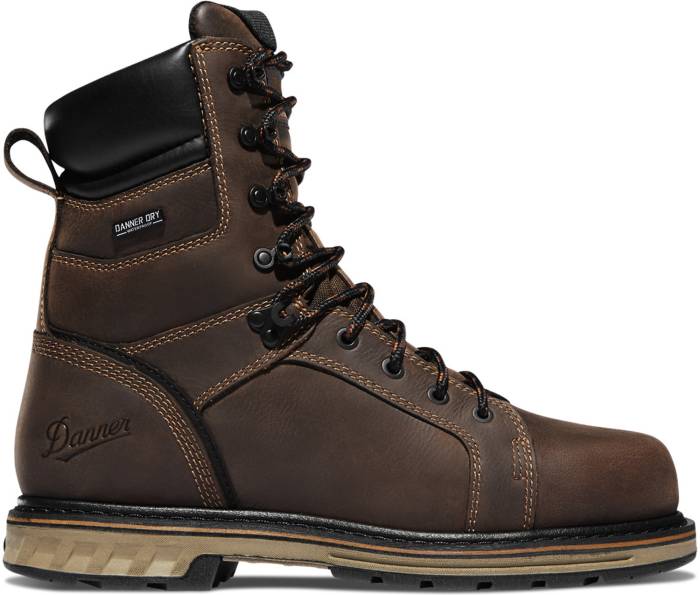 alternate view #2 of: Danner DA12534 Steel Yard, Men's, Brown, Steel Toe, EH, WP, 8 Inch Work Boot