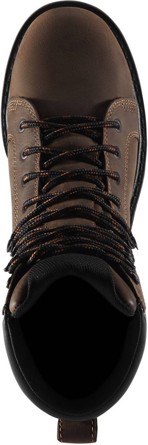 alternate view #4 of: Danner DA12534 Steel Yard, Men's, Brown, Steel Toe, EH, WP, 8 Inch Work Boot