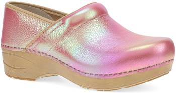 Dansko DK3950481421 XP 2.0, Women's, Pink Iridescent,  Soft Toe, Slip Resistant, Slip On, Clog, Work Shoe