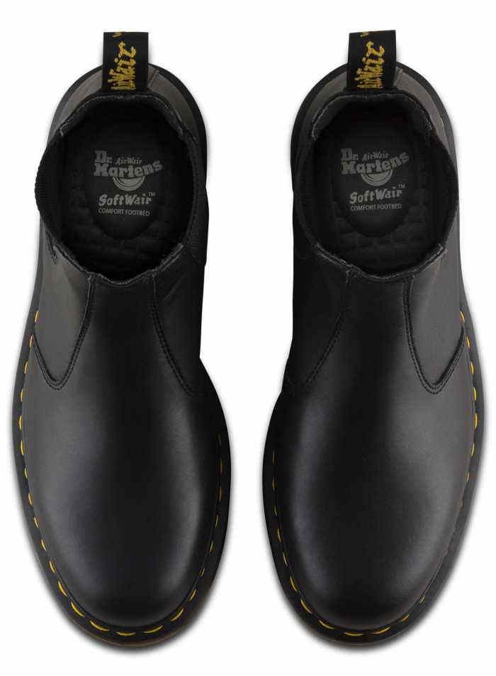 alternate view #4 of: Dr. Martens DMR24383001 2976 Originals Chelsea, Unisex, Black, Twin Gore, Slip Resistant Boot