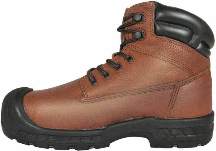 alternate view #2 of: Genuine Grip GGM6100 Vulcan, Men's, Brown, Comp Toe, EH, PR, WP, 6 Inch Boot