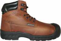 Genuine Grip GGM6100 Vulcan, Men's, Brown, Comp Toe, EH, PR, WP, 6 Inch Boot