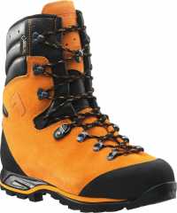 Haix HX603102 Protector Prime, Men's, Orange, Steel Toe, EH, PR, WP, Chain Saw, 9 Inch Boot